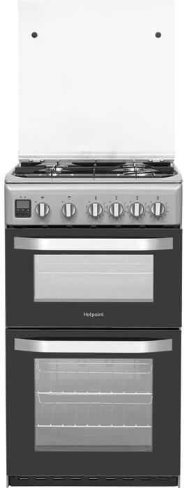 Hotpoint HD5G00CCSS/UK 50cm Freestanding Gas Cooker Stainless steel
