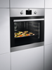 AEG BPS355061M 6000  Steambake Pryolytic Self clean Built-in Single Electric Oven Stainless steel