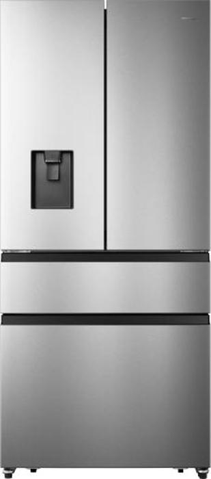 Hisense RF540N4WIE French door Frost Free Non Plumbed American Style Fridge Freezer Inox