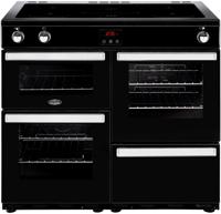 Belling Cookcentre 100Ei  100cm induction hotplate and smart Link+ technology, 444444092 Induction Range Cooker Black