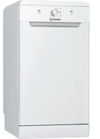Indesit DF9E 1B10 UK Slimline 45cm 9 place settings ( DF9E1B10UK ) Freestanding Dishwasher White
