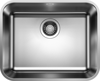 Blanco Supra 500-U Undermount Single Bowl & Mida tap chrome Sink and Tap Chrome