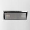 Luxair LA-86-CAN-LUX-SS-PLUS 86cm Canopy Hood Stainless steel