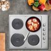 Statesman ESH630SS 4 Zone 60cm Solid-Plate Electric Hob Stainless steel