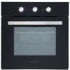 Sovereign FO59B 60cm Multi Function Fan Built-in Single Electric Oven Black
