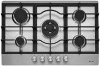 Candy FCT405X Single Electric Oven + C768G 5 Burner Gas Hob Built-in Oven and Hob Pack Stainless steel
