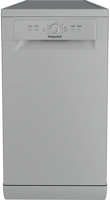 Hotpoint HF9E 1B19 S UK Slimline 45cm  ( HF9E1B19S ) Freestanding Dishwasher Silver
