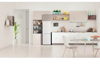 Indesit IB55532W 55cm 50/50 229 Litres Freestanding Fridge-Freezer White