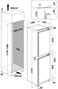 Hotpoint HMCB 50502 UK Low Frost  50/50 ( HMCB50502 ) Integrated Fridge Freezer White