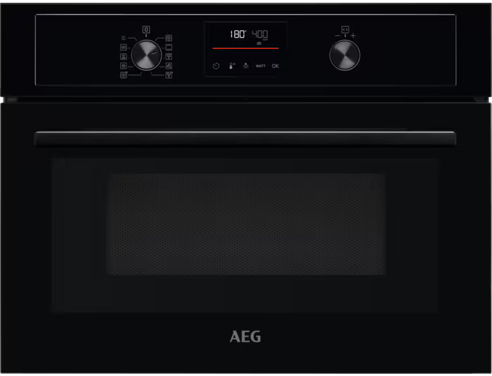 AEG KMX365060B 800 Combiquick Built In oven with microwave Built-in Microwave Black