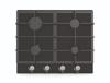 CATA UBGOG601BK 60cn Gas on Glass 4 Burner Gas Hob Black Glass