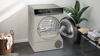 Siemens WQ46B2CXGB iQ700 Heat pump 9kg Freestanding Dryer Silver Inox