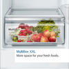 Bosch KIN96NSE0 Series 2 built-in with freezer at bottom 60/40 Integrated Fridge Freezer White