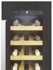 Candy CCVB 30 UK/1  1 zones, 20 bottles, Smart contents, Light LED  (CCVB30 ) Wine Cooler Black
