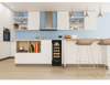 Candy CCVB 30 UK/1  1 zones, 20 bottles, Smart contents, Light LED  (CCVB30 ) Wine Cooler Black