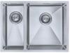 1810 Zenduo Contratto 180/340U BBR /281 1.5 Bowl Undermount Sink Satin Finish