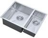 1810 Zenduo Contratto 340/180U BBL /283 1.5 Bowl Undermount Sink Satin Finish