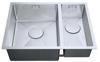 1810 Zenduo Contratto 340/180U BBL /283 1.5 Bowl Undermount Sink Satin Finish