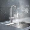 Montpellier OneStream Swan Spout Hot Boiling Water Tap Chrome