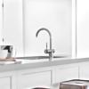 Montpellier OneStream Swan Spout Hot Boiling Water Tap Chrome