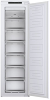 Haier HAMS518EWK Tall Larder Fridge + HAUN518EWK Tall Freezer Integrated Fridge and Freezer White
