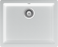 USA | U-2418 24" Undermount Single Bowl Stainless Steel Kitchen Sink