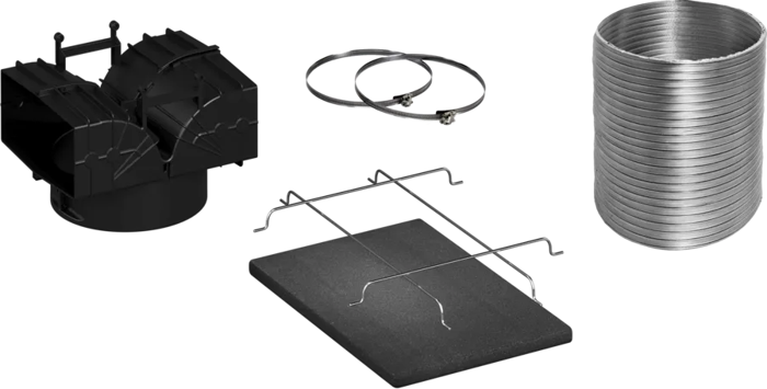 Bosch DWZ1GK1U2 Standard recirculation kit Hood Filters 