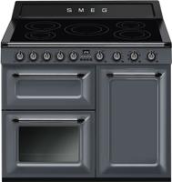 Smeg TR103IGR2 Victoria Induction Range Cooker Slate Grey