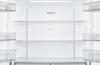 Midea MDRF632FIE46 No Frost 474L American Style Fridge Freezer Inox