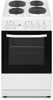 Newworld NWSC50EW 50cm Single Solid Plate Freestanding Electric Cooker White