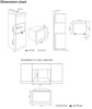 CATA UBMICL20SS.1 MW with grill 20L Built-in Microwave Stainless steel
