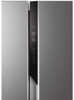 Hoover HHSWD918F1XK H-FRIDGE 500 MAXI No Frost 521 Litres Non Plumbled Water Dispenser American Style Fridge Freezer Silver