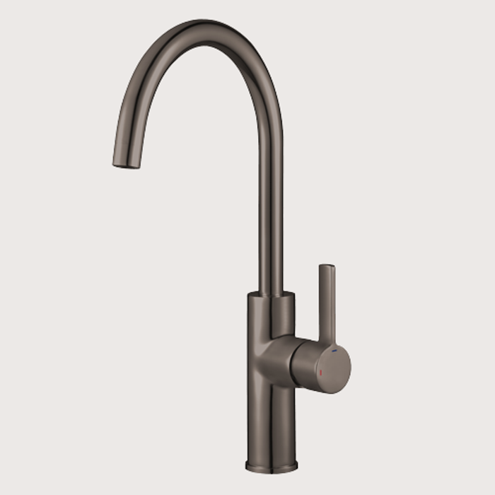 Francis Pegler 922123 Jeroni Swan Spout One Handle Tap Gunmetal
