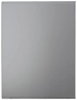 Signature Straight 900 x 750 Splashback Silver Steel