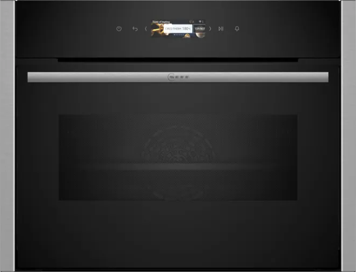 NEFF C24MR21N0B  Built-in compact oven with microwave function Built-in Microwave Stainless steel