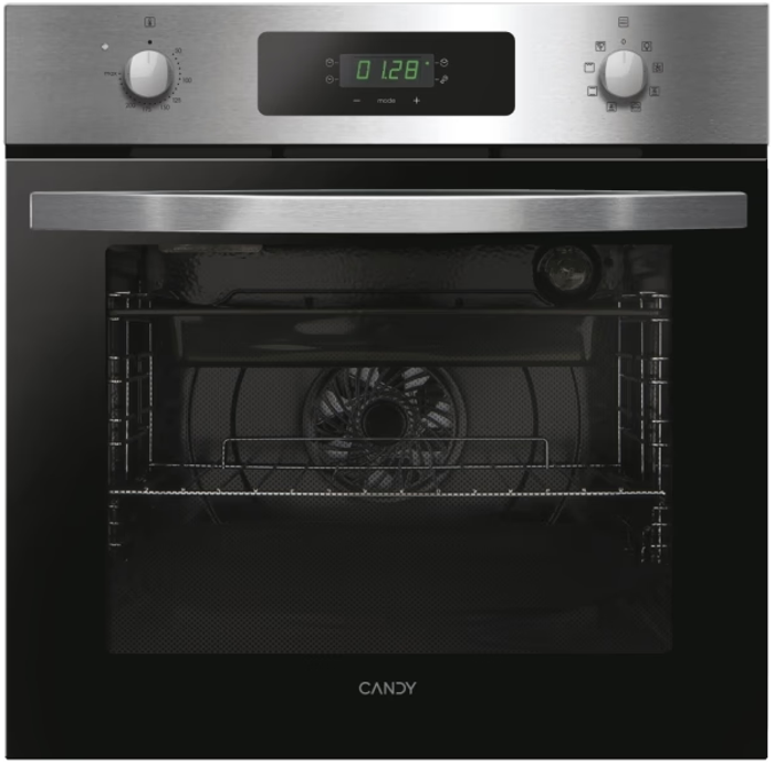Candy FIDCX615 Idea Oven Fan assisted, 70 litres, Aquactiva Built-in Single Electric Oven Stainless steel
