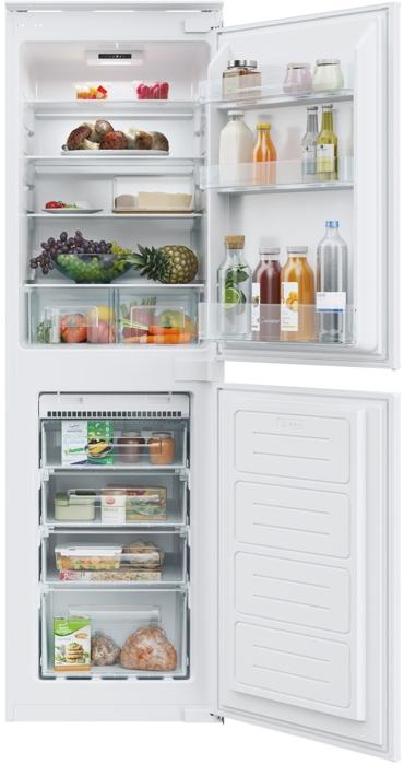 Candy CB50N518EK Built in, 2 doors, Frost Free, Smart contents, Class E, 228 Litre 50/50 Integrated Fridge Freezer White