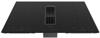 CDA HNE81FR 80cm Four zone Indu-air Induction Hob Black