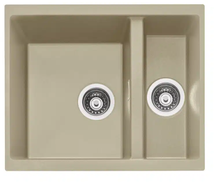 Caple Lee151DS Leesti 151 1.5 Granite (Inset or undermount) Undermount Sink Desert Sand
