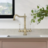 Caple Hadley Traditional Dual Lever Tap HAD/AB Tap Antique Brass