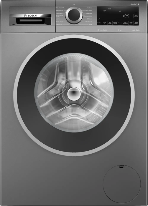 Bosch WGG244ZCGB Series 6 9 kg 1400 rpm Freestanding Washing Machine Cast Iron Grey
