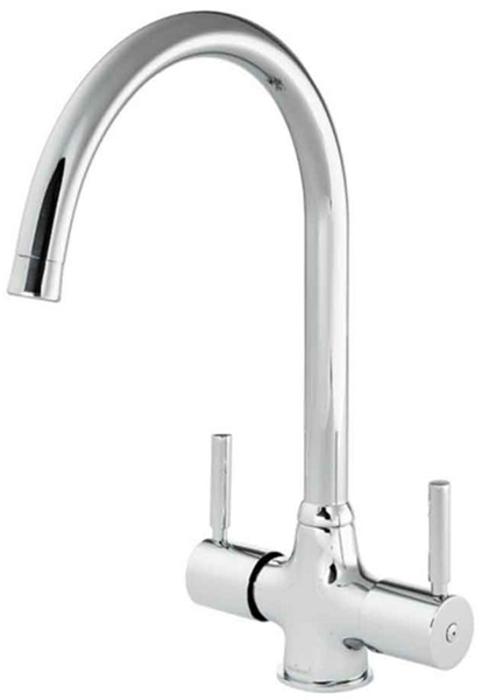 Reginox Thames  Twin Lever Kitchen Sink Mixer UK4R1102 Tap Chrome