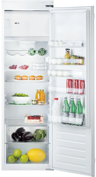 Hotpoint HSZ18012UK Low Frost Fresh Zone Takk Integrated Fridge White