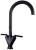 Prima V Shape Dual Lever Mixer BPR1059 Tap Black