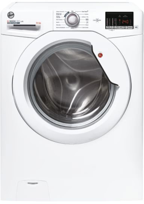 Hoover AH3W4102DAE/1-80 H-WASH 300 LITE 10 kg, 1400 RPM 15+1 programmes Freestanding Washing Machine White