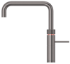 Quooker 3FSGME PRO3 Fusion Square 3-In-1 Boiling Water Tap Gunmetal