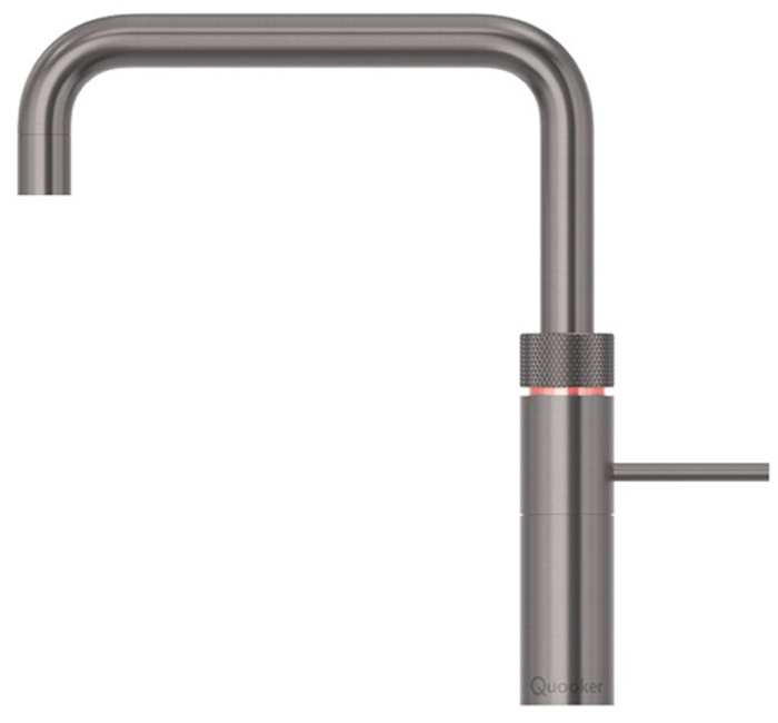 Quooker 3FSGME PRO3 Fusion Square 3-In-1 Boiling Water Tap Gunmetal