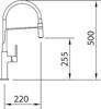 Francis Pegler 60146 Clever Chef Slim One Handle Mixer Tap Black