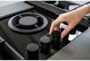 Elica NT-FLAME-BLK-DO NikolaTesla Flame 88cm Gas Venting Hob - Duct Out Only Gas Hob Black