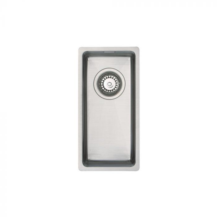 Carysil SR1501 Quadrus Half 0.5 Bowl (undermount or inset) Undermount Sink Stainless steel